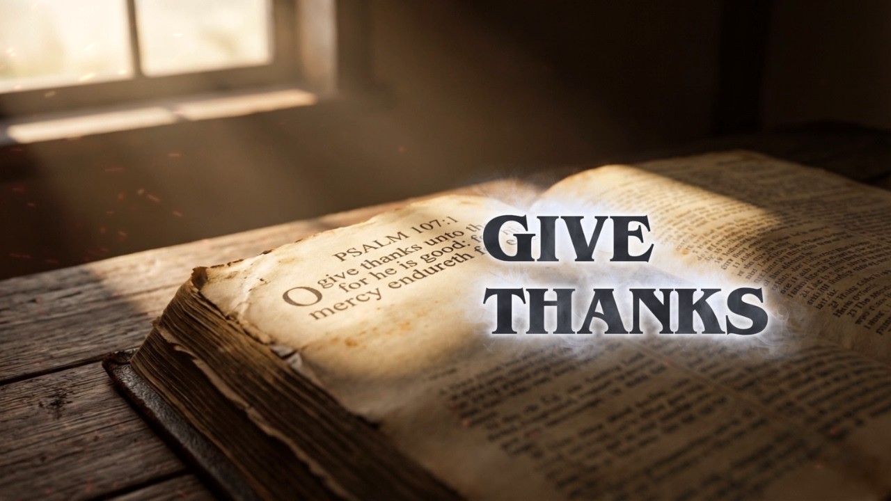 Endless Love ✝️ A Song of Thanks (Psalm 107:1)