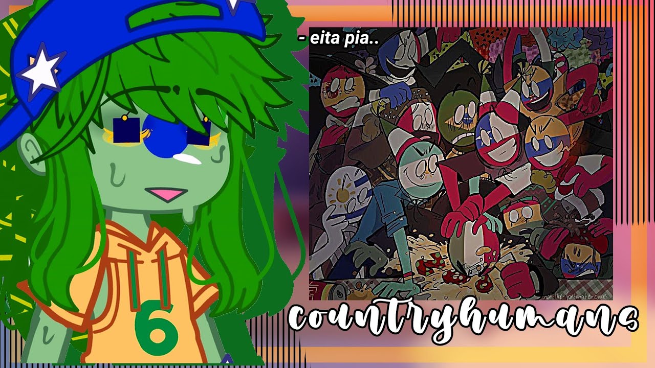 •|Countriehumans react to curiosities|• // gacha club 🇧🇷/🇺🇸