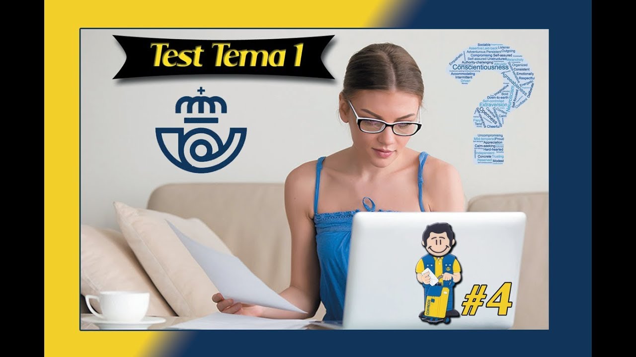 Test de correos TEMA 1//  Parte #4  oposiciones 2019