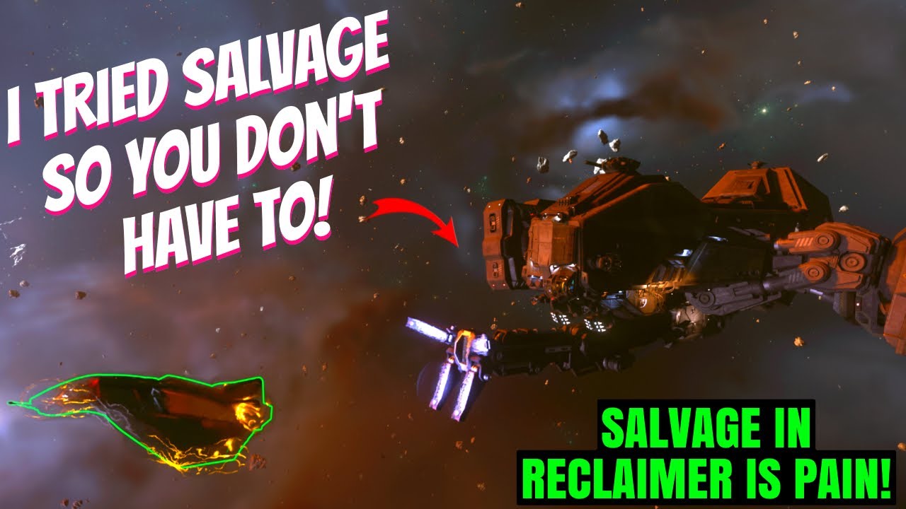 Я попробовал Salvage в версии 4.3.2, так что вам не придётся! (Reclaimer Pain Edition)