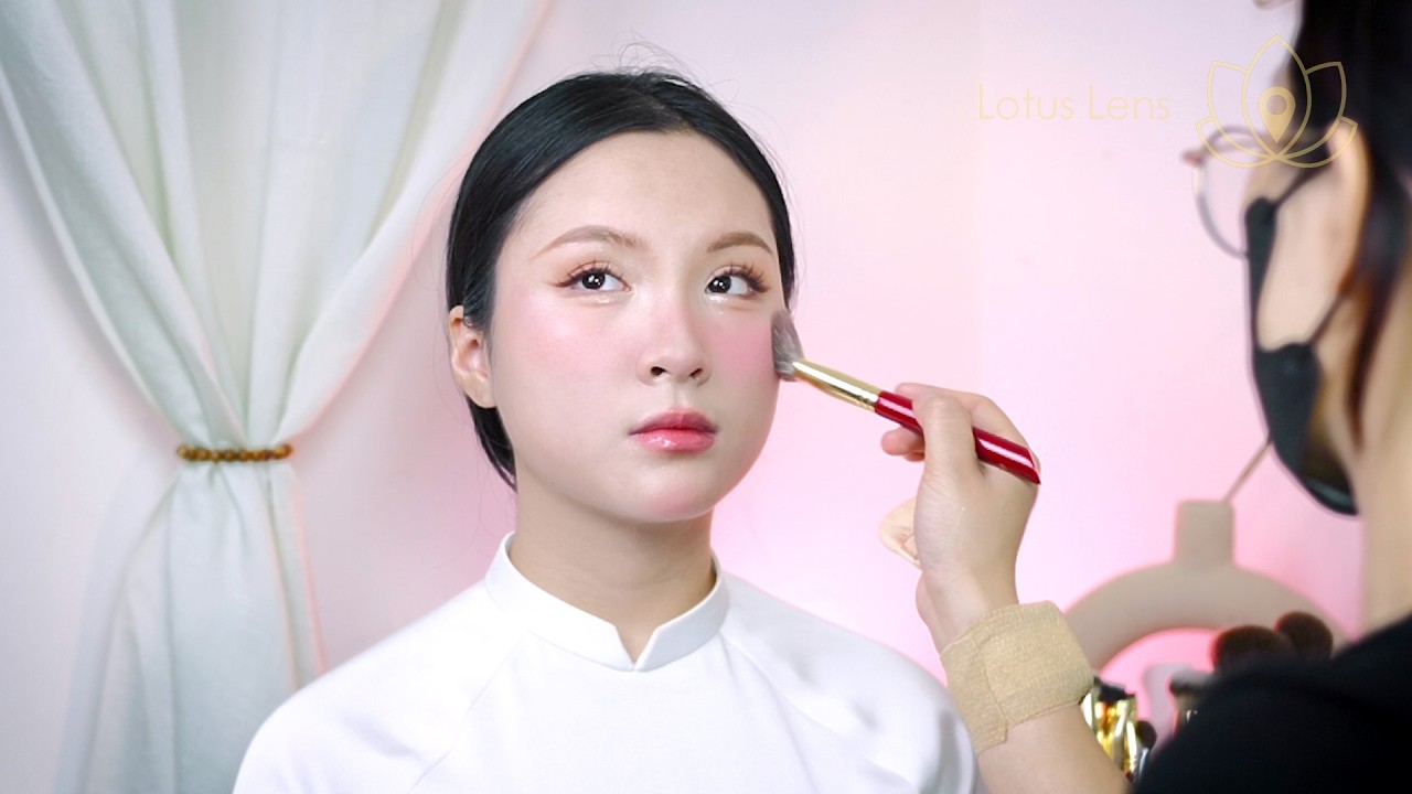 ASMR 💄 Elegant Douyin Makeup & Sleek Straight Hair Styling