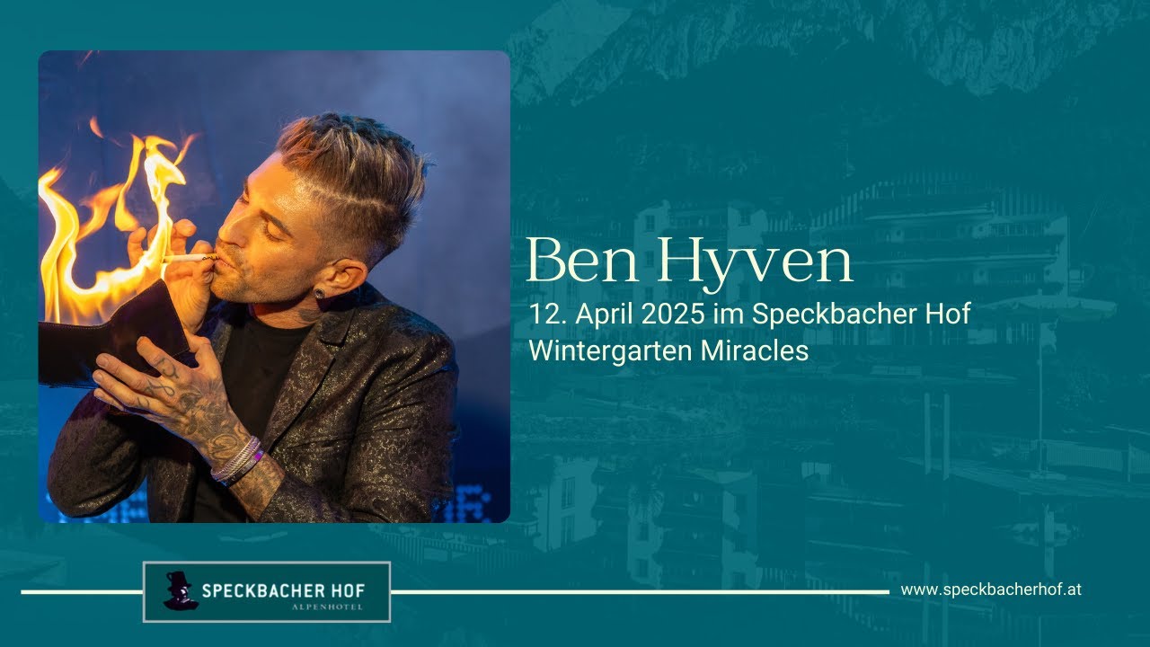 🎩✨ Wintergarten Miracles by Ben Hyven - 15.3.2025
