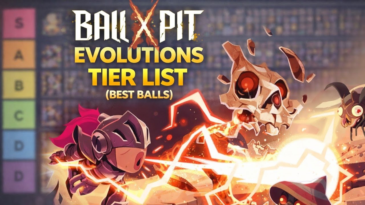 Рейтинг лучших мячей для игры Ball x Pit Evolutions (Ultimate Ball x Pit Evolutions Tier List)