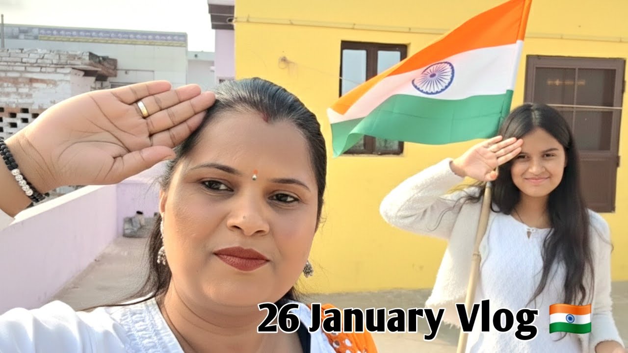 26 January Vlog 🇮🇳 | Republic Day Celebration | Home & Parlor Daily Routine