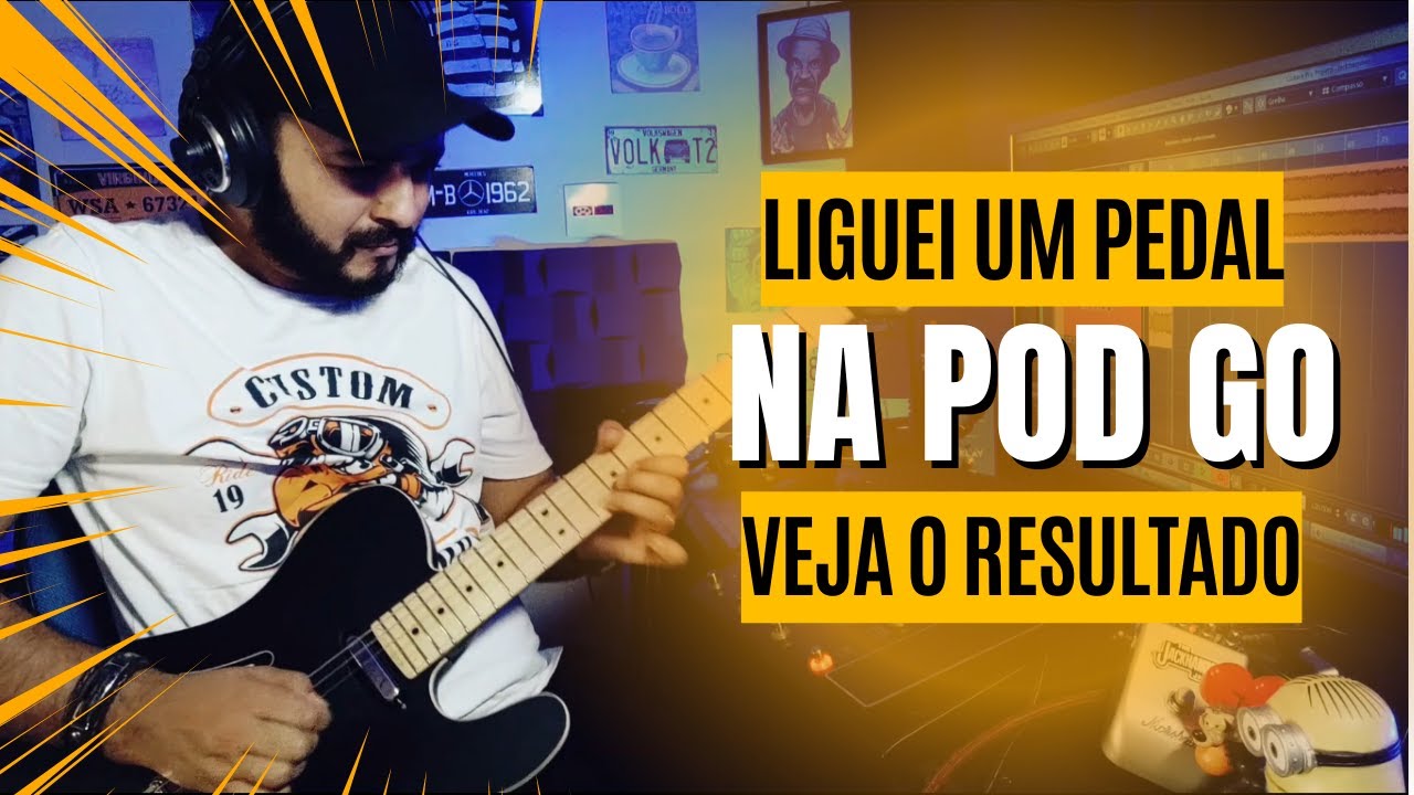 LINE 6 POD GO | FX Loop |Como Adicionar Pedais Externos | Jackhammer Marshall [Aula Exclusiva]