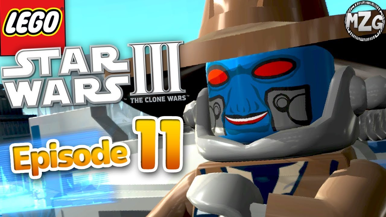 LEGO Star Wars III The Clone Wars Gameplay Walkthrough - Part 11 - Hostage Crisis! Bounty Hunters!