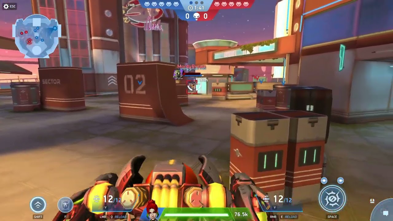 Mech Arena lawan solis kocar kacir #mecharena #gaming #midgame #volti #seeker #nomad #panther