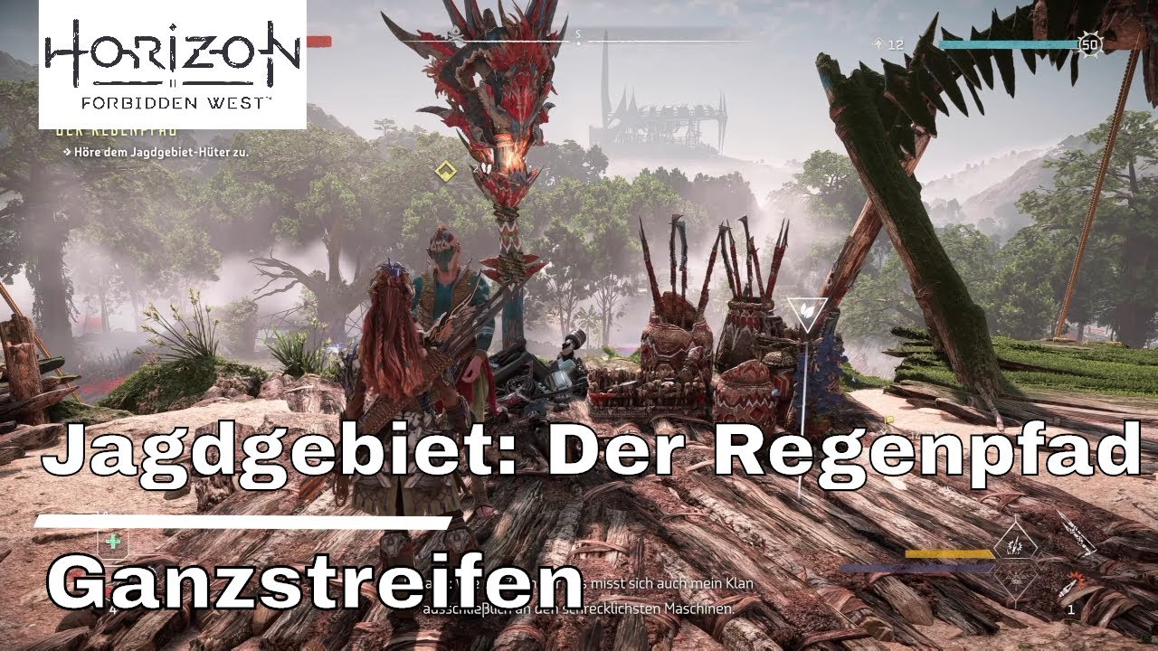 Horizon Forbidden West - Der Regenpfad - Ganzstreifen - Jagdgebiet