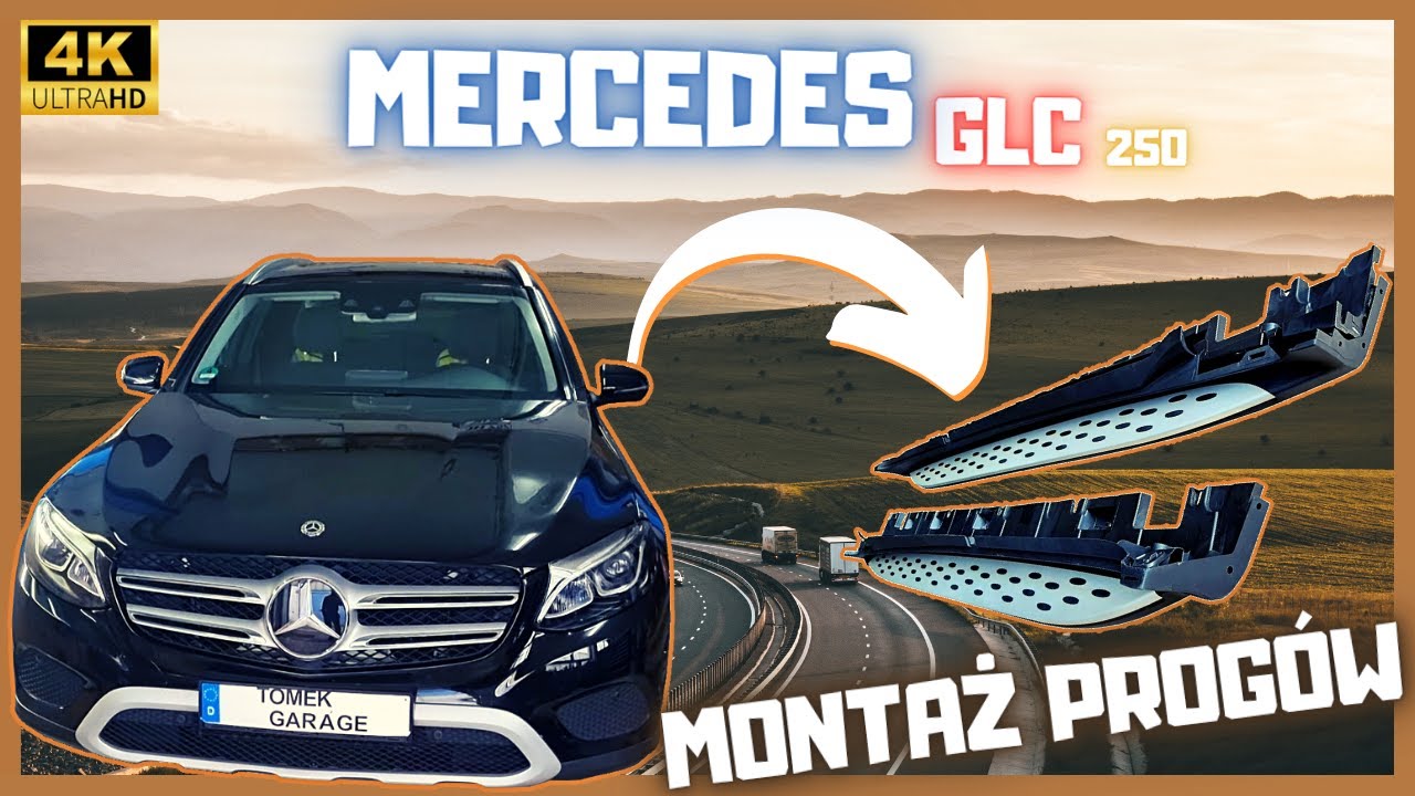 *Montaż Progów* w Mercedes-Benz GLC 250 | 2017