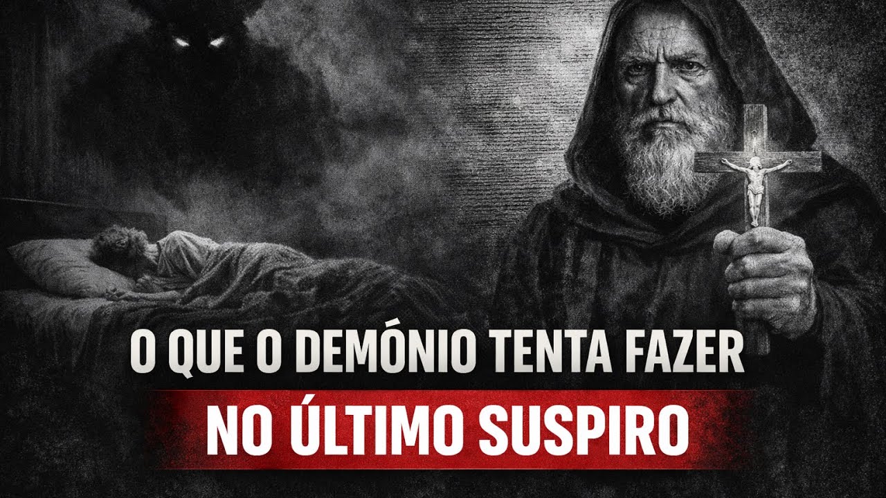 O que o Demônio tenta fazer no seu Último Suspiro - Visão de São Bento
