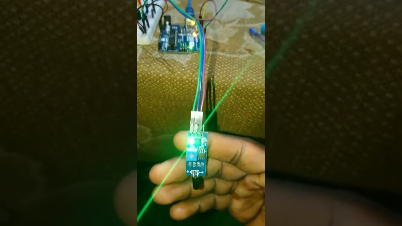 capteur de flamme arduino code et schéma