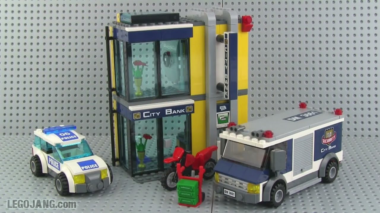 🔄 LEGO City 2011 Bank & Money Transfer review! 3661 re upload