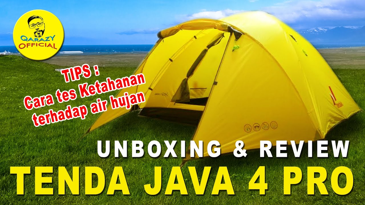Unboxing dan Review lengkap  Tenda Tendaki Java 4 Pro || untuk 4 orang || Tenda camping berkualitas