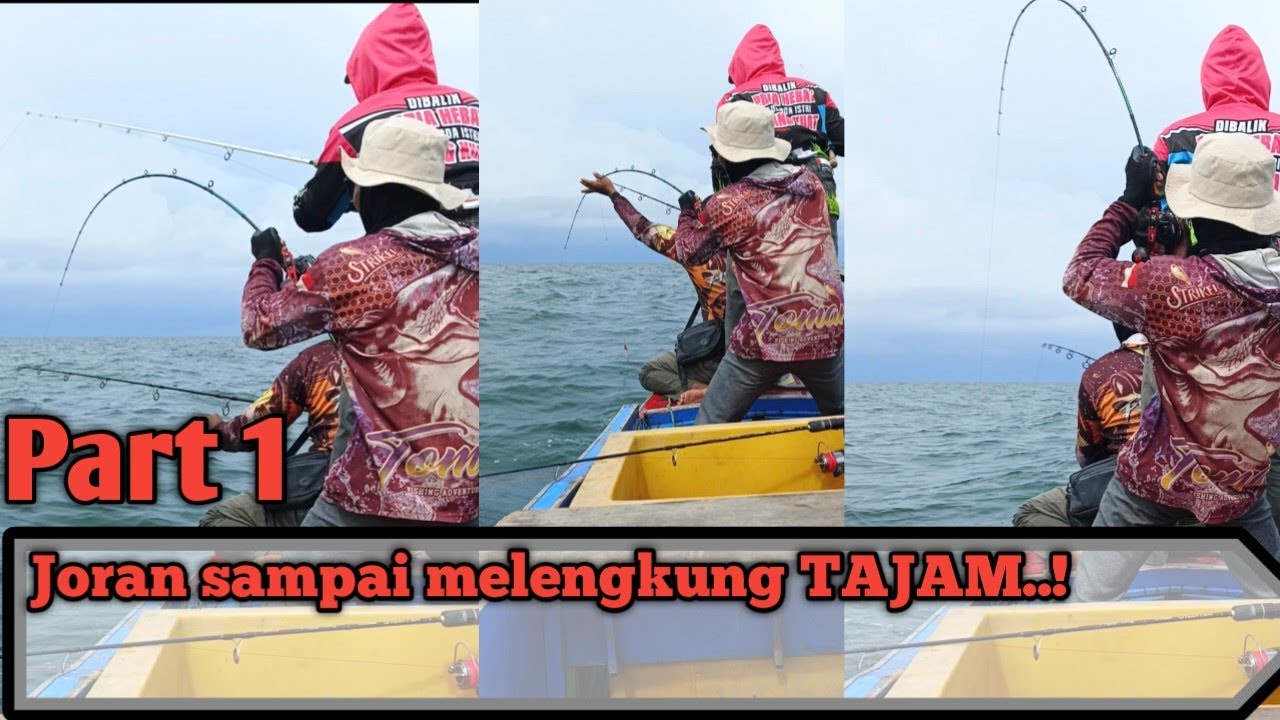 ngeri penarikan monster laut 40 Kg..!!!
