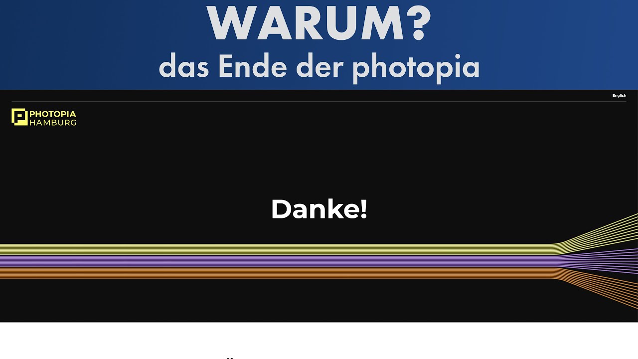 WARUM? Das Ende der photopia