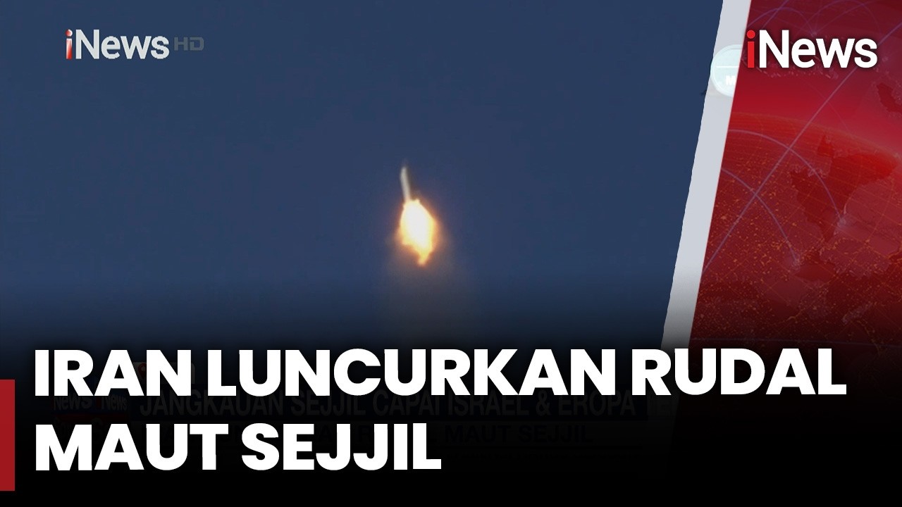 Iran Luncurkan Rudal Maut Sejjil gelombang serangan ke 54 | iNews Sore (17/3)