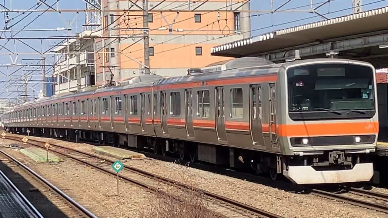 JR東日本E231系0番台MU2編成　各駅停車府中本町行きが西国分寺駅に到着