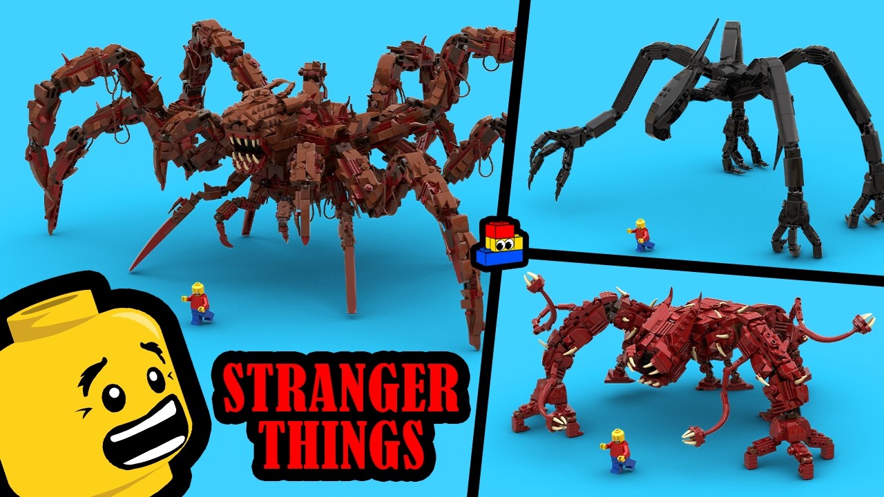 LEGO Stranger Things: Building the Mind Flayer (All Forms)