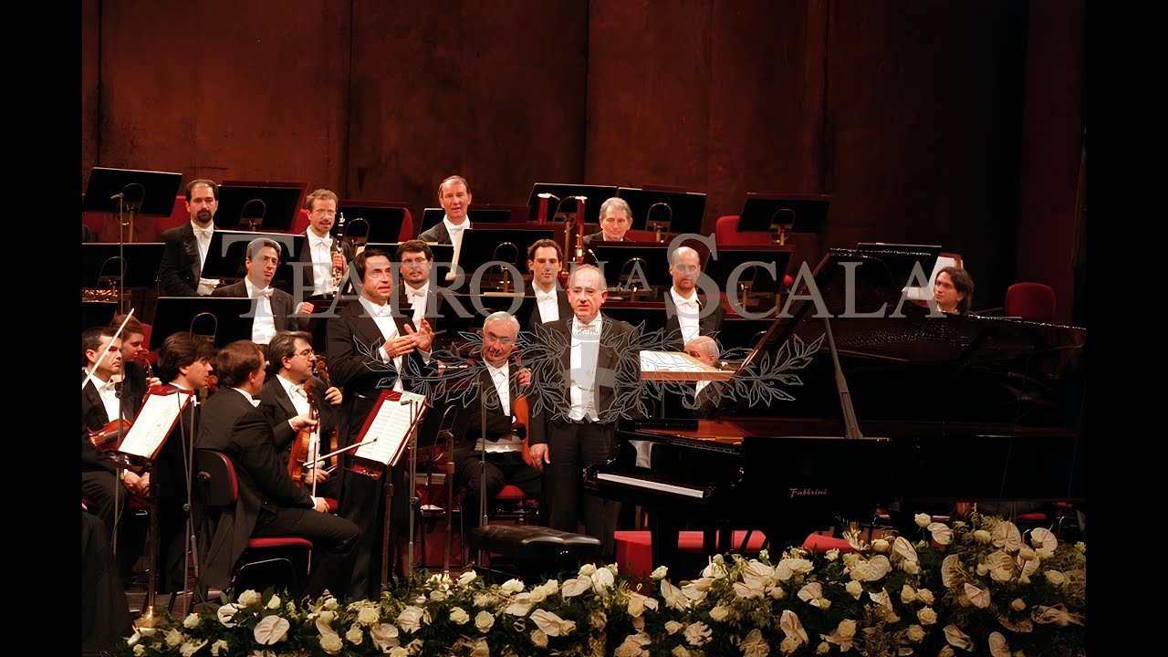 R. Schumann: Concerto op. 54 Pollini - Filarmonica della Scala - Muti