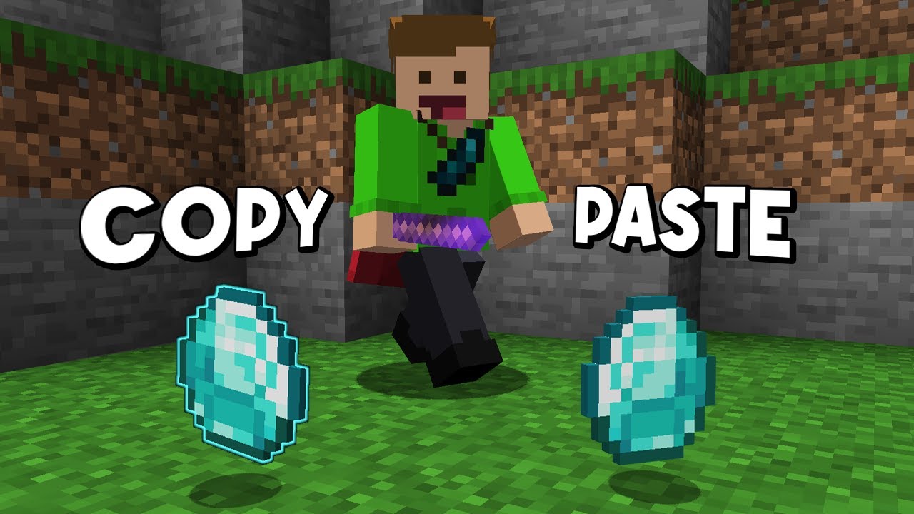 Minecraft... MEN jag kan kopiera items!