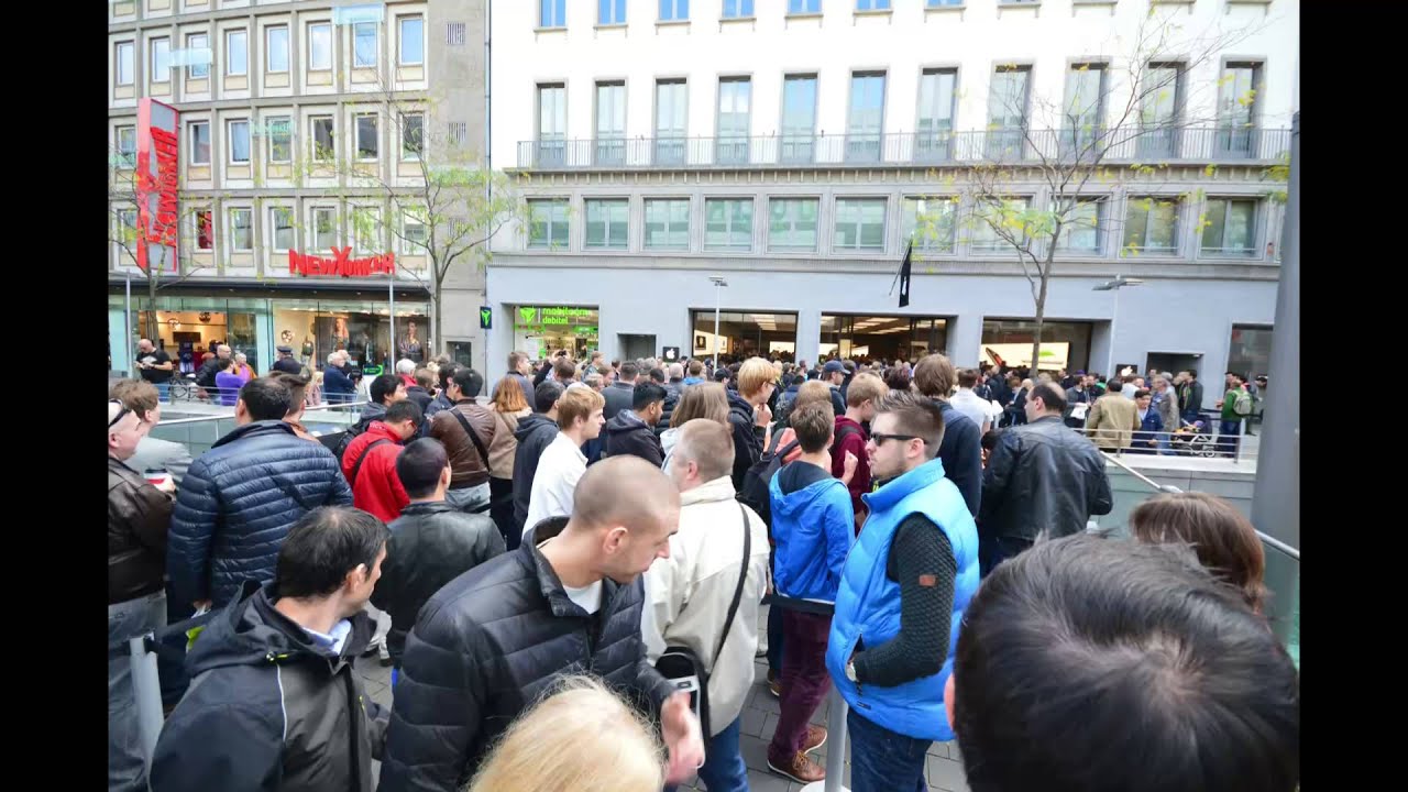 Apple Store Er&ouml;ffnung Hannover