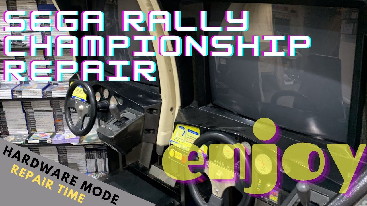 ARCADE SEGA RALLY CHAMPIONSHIP…REPAIR!