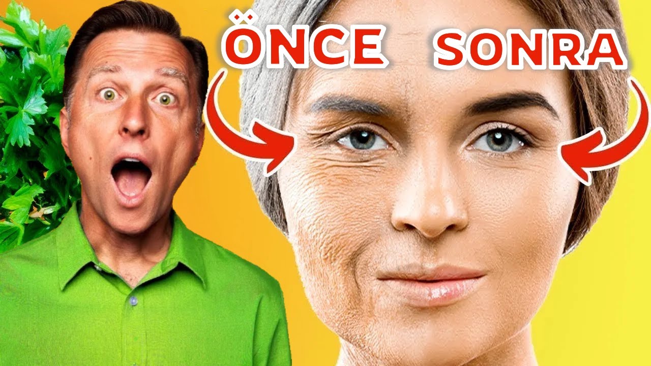 YAŞLANMAYI DURDURUN ve DAHA GENÇ GÖRÜNÜN! | Dr. Berg Türkçe