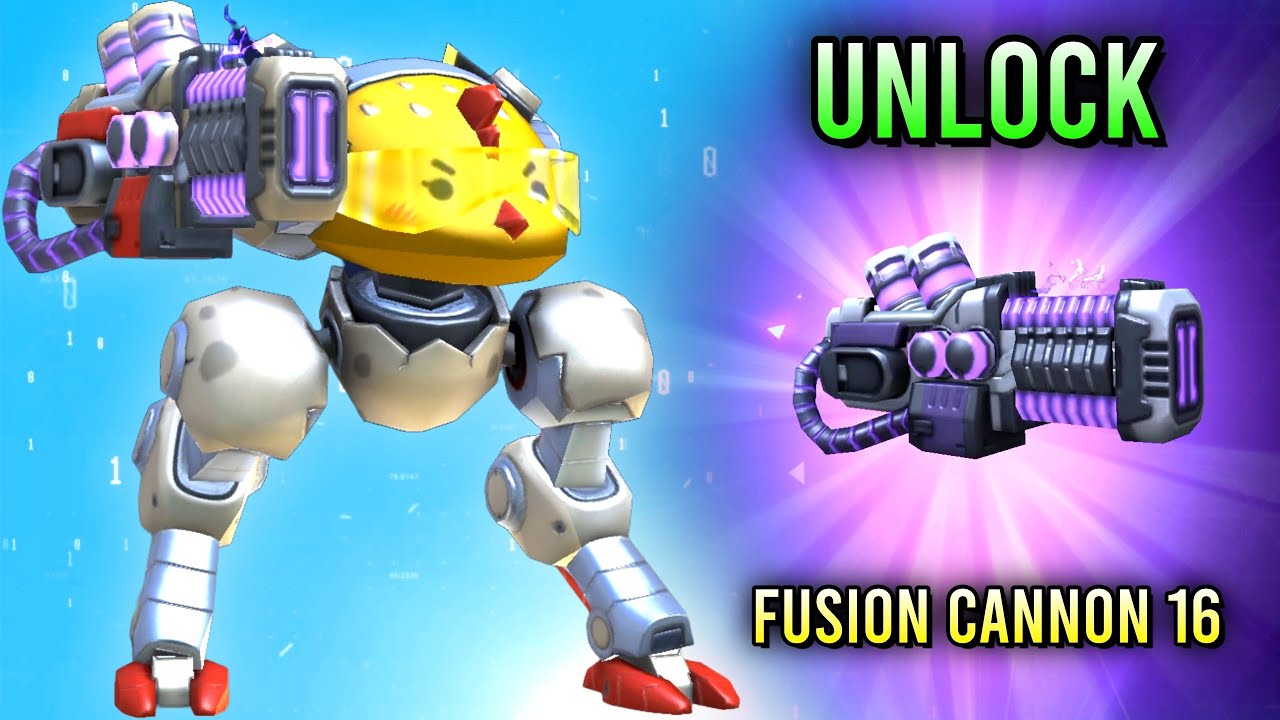 Unlock NEW Fusion Cannon 16 - Lancer & Tengu - Mech Arena