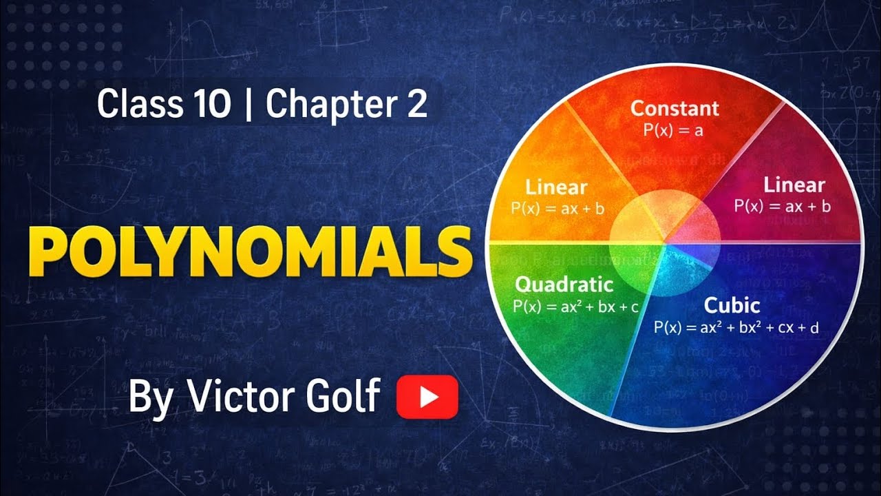 Class 10 Chapter 2 Polynomial By Victor Golf.