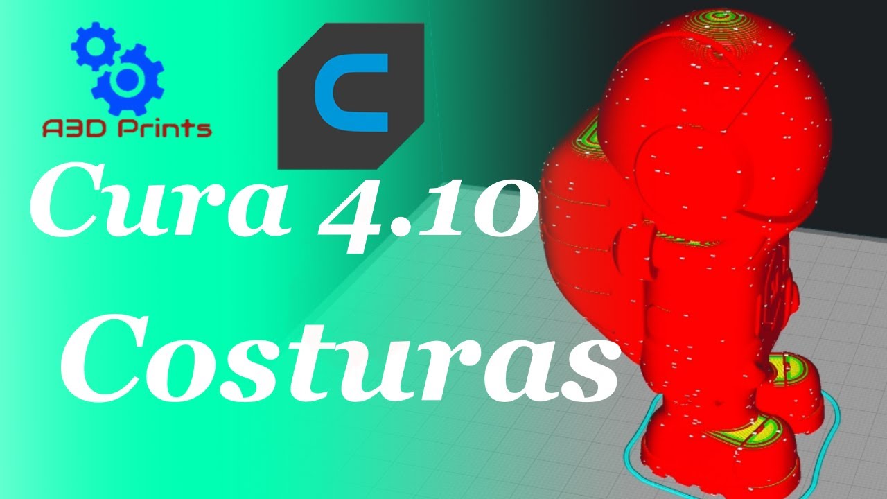 ⚠️🪡 Como quitar los puntos de las costuras a tus impresiones 3D 🔥 configuración costuras CURA 4.10