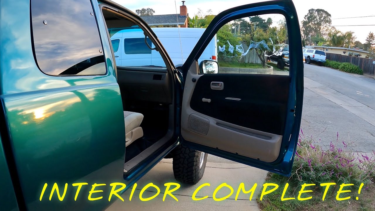 Toyota T100 Interior Restoration Is Complete!