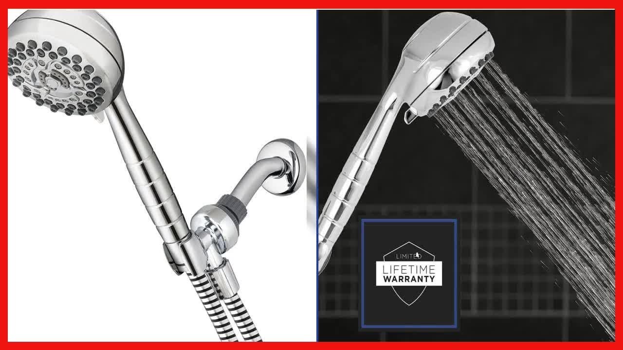 Waterpik High Pressure Powerpulse Massage Hand Held, 2.5 GPM, Chrome Detachable Shower Head