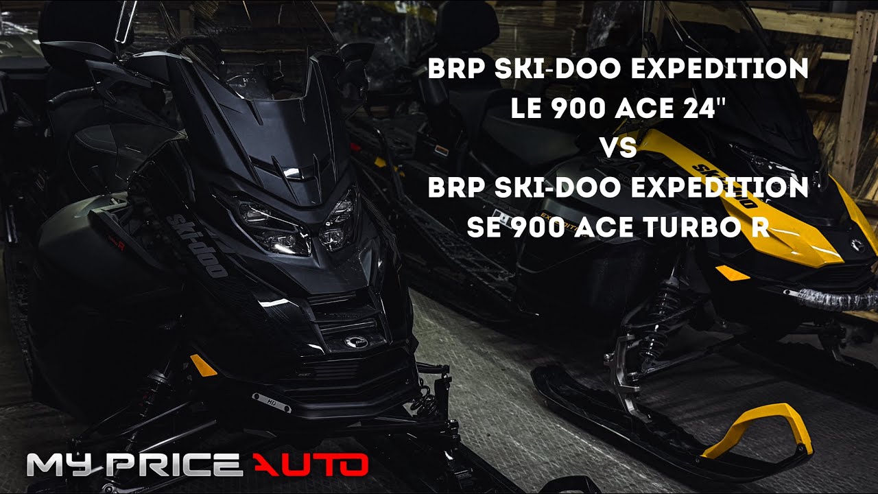 Сравнение BRP Ski-Doo Expedition LE 900 ACE 24"VS BRP Ski-Doo Expedition SE 900 ACE Turbo R 