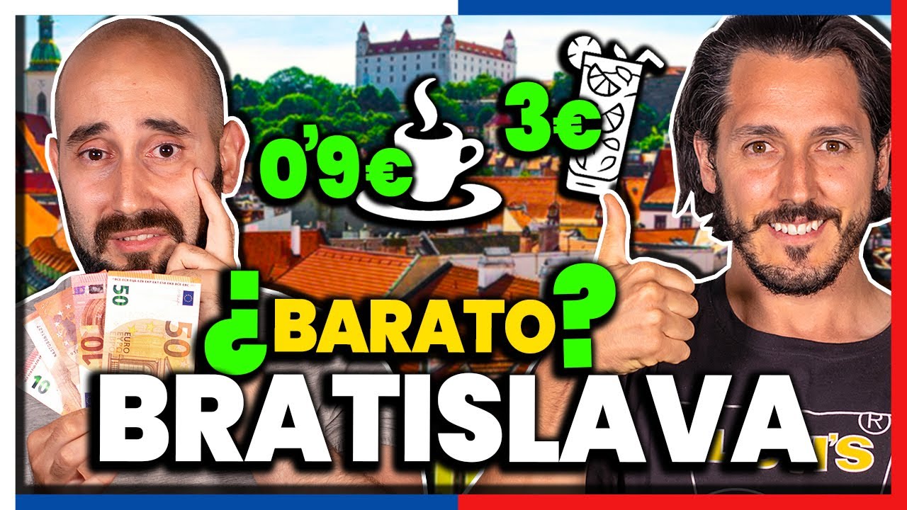 CUÁNTO CUESTA VIVIR en BRATISLAVA Eslovaquia 🇸🇰  ¿TAN BARATA ES? Precios 2022