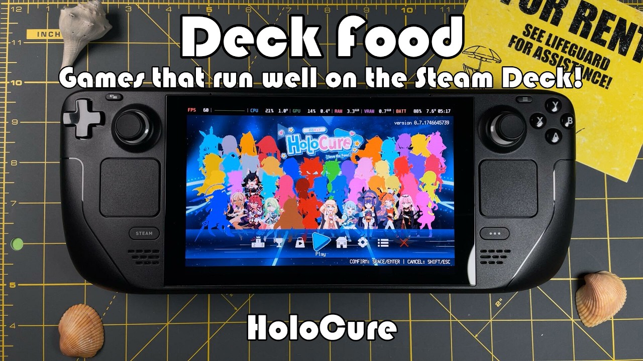 Еда для палубы! Отличные игры для вашей палубы Steam: HoloCure