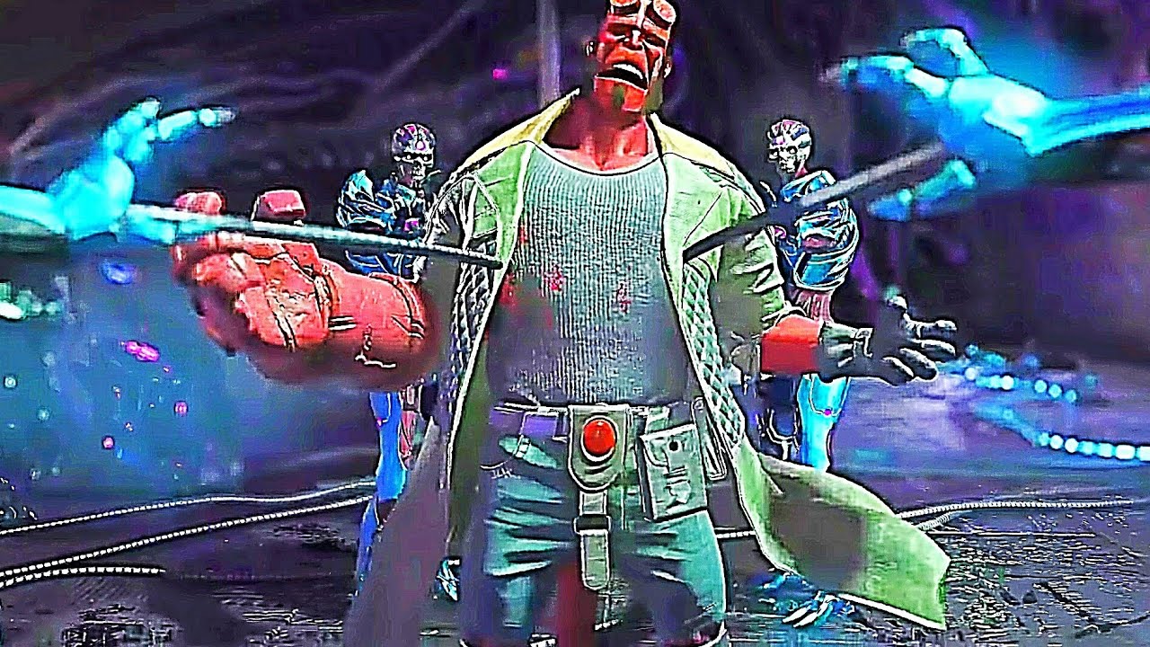 Injustice 2: All Super Moves On HELLBOY (No HUD) 1080p