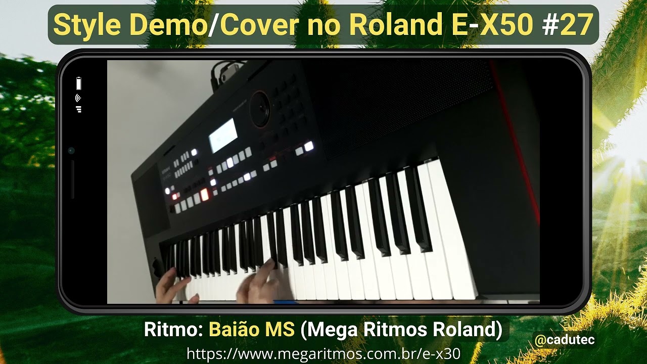 Meio Dia (Mastruz com Leite) | Style Demo/Cover no Roland E-X50 #27