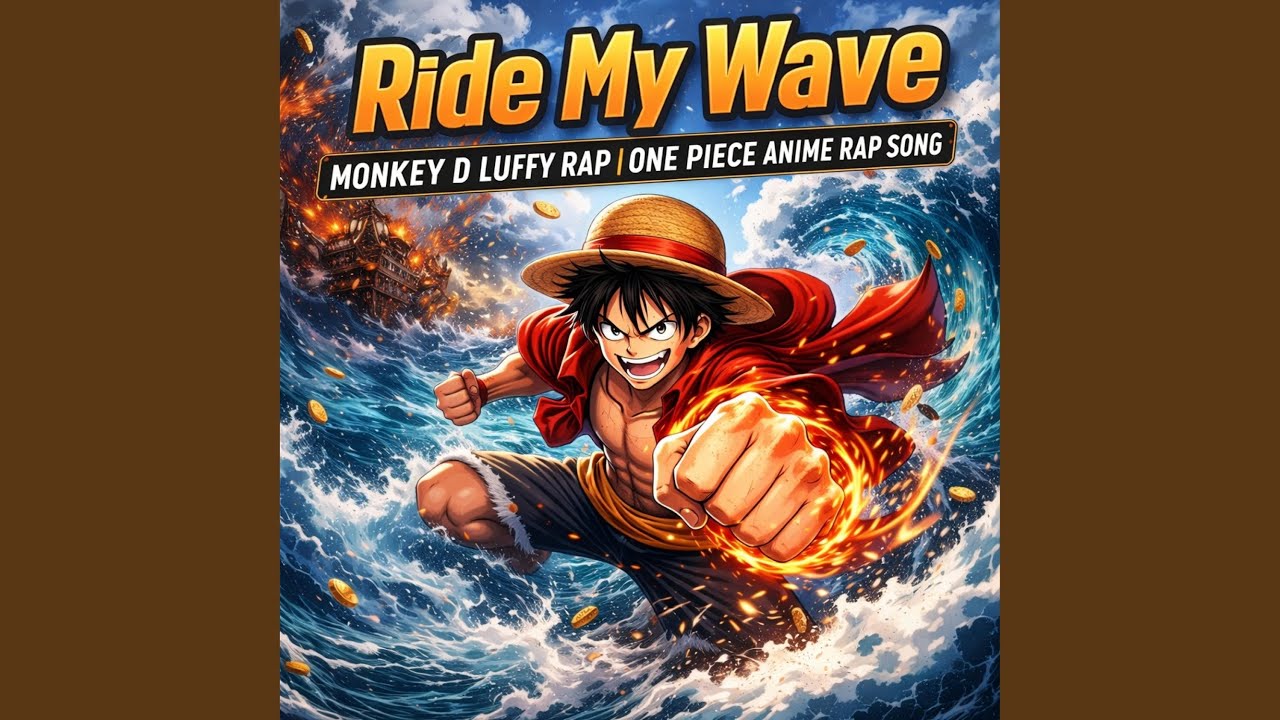 Monkey D. Luffy Rap Song | Ride My Wave (One Piece Anime Rap)