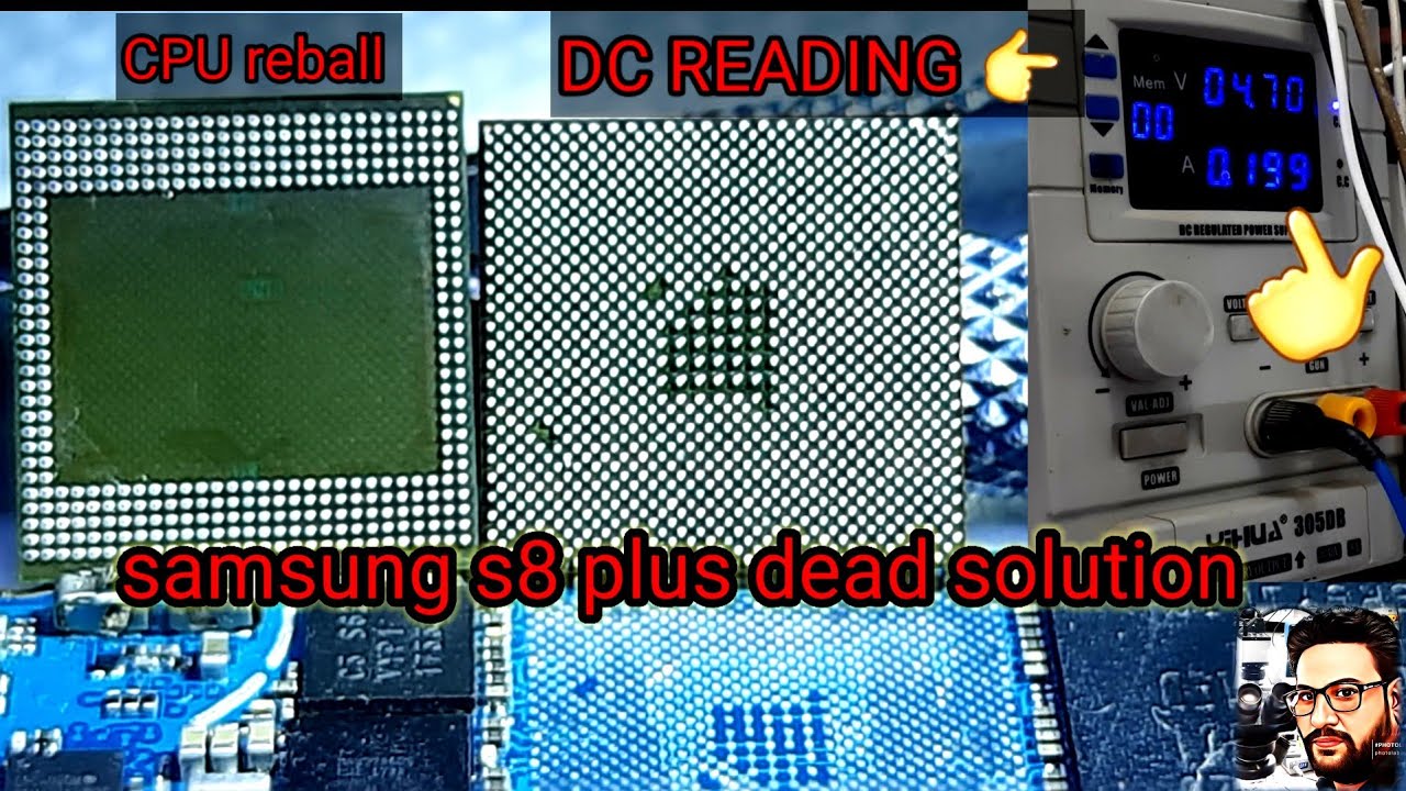 samsung s8 plus dead solution cpu reball / samsung s8 plus cpu reball
