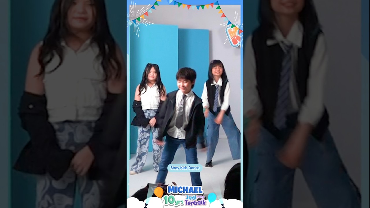 Dance Bareng Kidos | Michael and friends: Stray Kids Dance #mydoremi #dance #kidosband #straykids