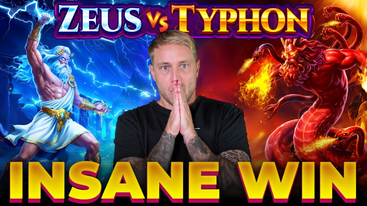 OUR FIRST BIG WIN ON ZEUS VS TYPHON!! (NEW GAME & INSANE MULTI) ⚡️🏆