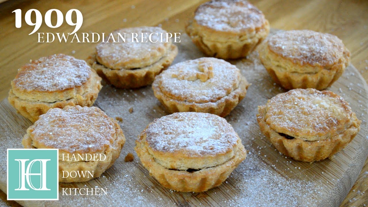 Christmas Mince Pies ◆ An Edwardian Recipe