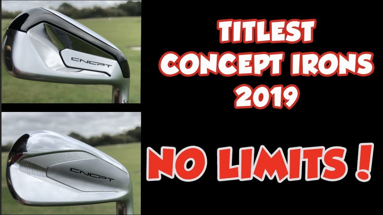 TITLEIST CNCPT CONCEPT IRONS 2019