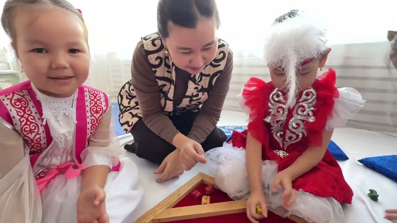 “ Ханталапай” ұлттық ойыны байқауы Есенбекова А.Б “Айналайын” бөбекжайы 