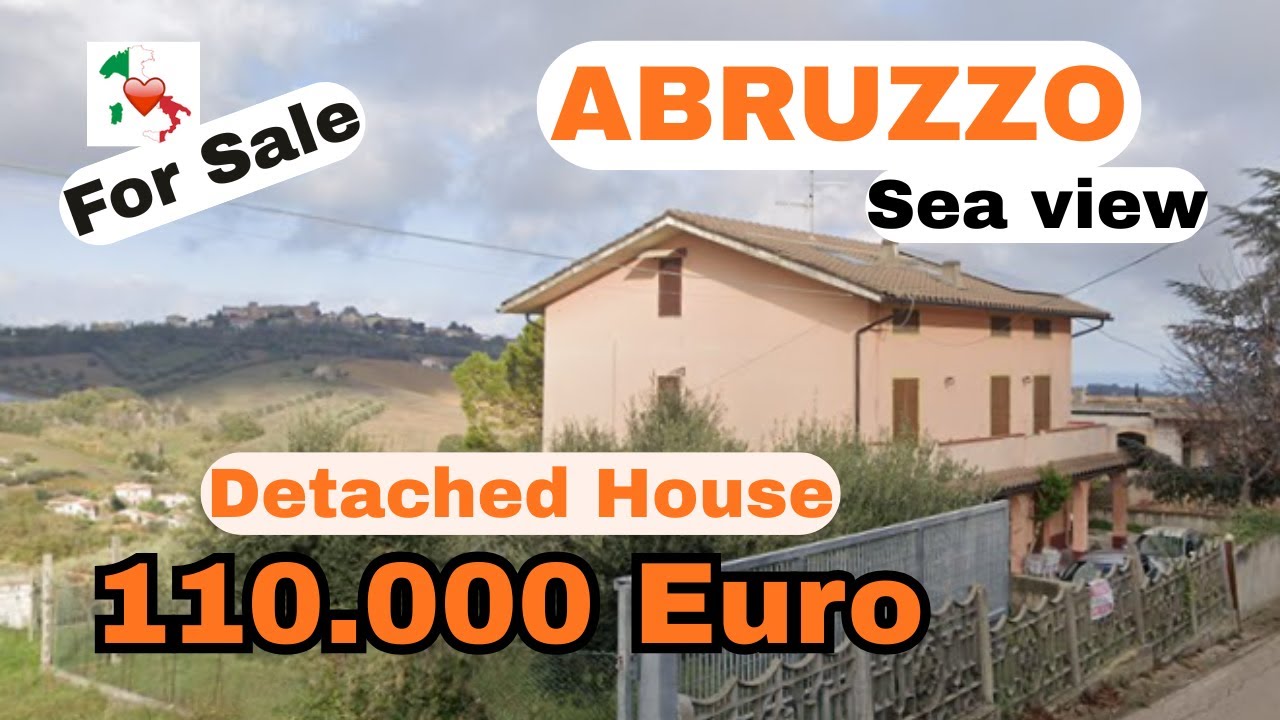 Mosciano Sant'Angelo (TERAMO) Detached House, 3 Floors, 3 Apartments [Seaview] 3km from the Sea