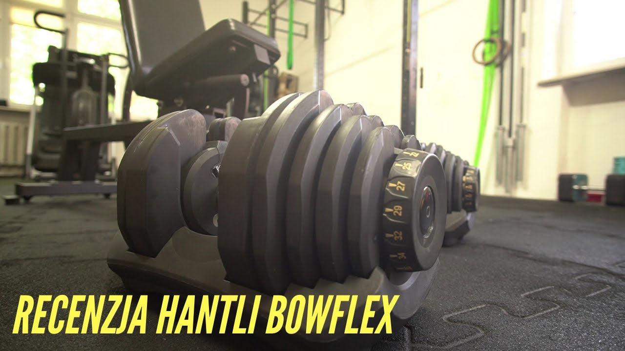 Bowflex recenzja hantli regulowanych 40 kg. Jakie hantle kupić ?