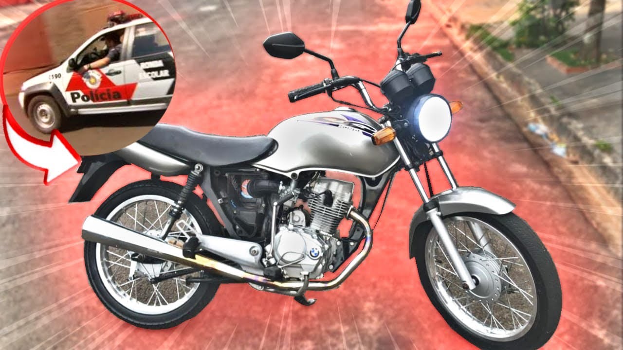 COLOQUEI ESCAPE DE LATA NA MINHA MOTO E DEU RUIM ! (MONTADINHA 160)