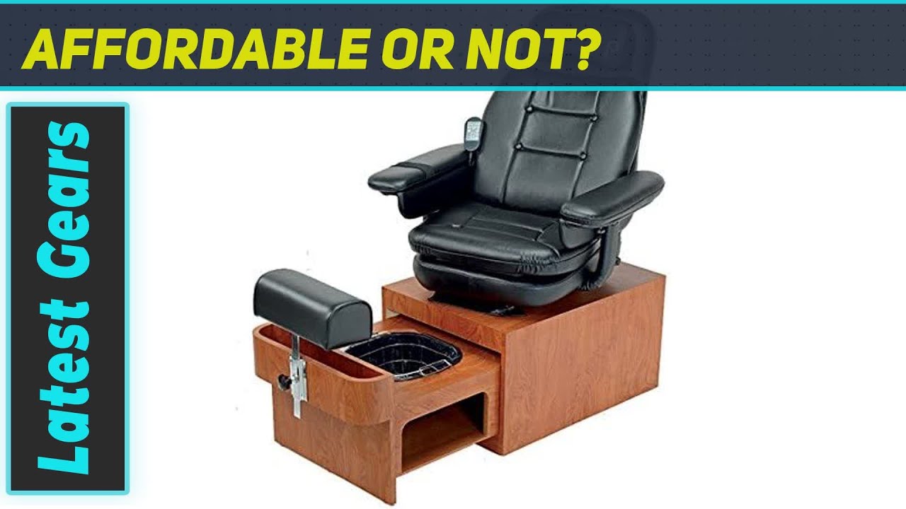 Pibbs PS93 Portable Footsie Pedicure Spa Chair: The Ultimate Salon Upgrade!