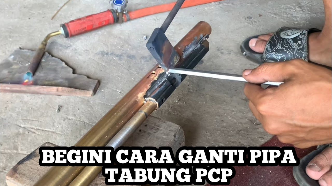 Tutorial ganti pipa tabung pcp tanpa ganti konstruksi lama