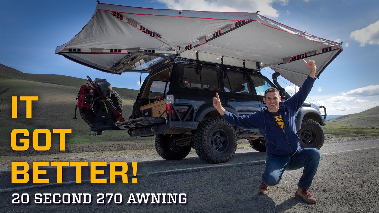 Wraptor 6K 270 Degree Awning - 20 Second Deploy?!